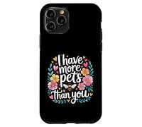 I Have More Pets Than You Chistes de Miel de Apicultor |- Carcasa para iPhone 11 Pro