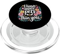 I Have More Pets Than You Chistes de Miel de Apicultor |- PopSockets PopGrip para MagSafe