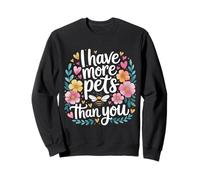I Have More Pets Than You Chistes de Miel de Apicultor |- Sudadera