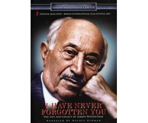 I Have Never Forgotten You: The Life & Legacy of Simon Wiesenthal [USA] [DVD]