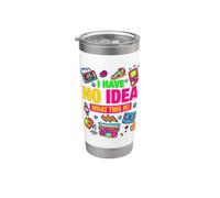 I Have No Idea What This is! Illustration Graphic Designs Vaso térmico de acero inoxidable de doble pared