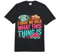I Have No Idea What This Thing Is Nostalgia Retro Comfort Colors Adult Heavyweight T-Shirt