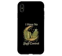 I Have No Shelf Control Moon Books Cottagecore Carcasa para iPhone XS MAX