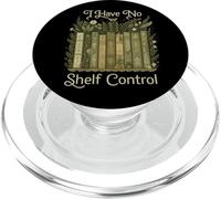 I Have No Shelf Control Vintage Botanical Books Graphic PopSockets PopGrip para MagSafe