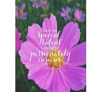 i have no special talent i am only passionately curious: Daily To Do List, notebook planner, Daily Journal, Daily Reflection