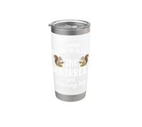 I Have Reason To Believe The Squirrels Are Mocking Me Vaso térmico de acero inoxidable de doble pared