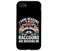 I Have Reasons To Believe Raccoons Are Mocking Me - Carcasa para iPhone SE (2020) / 7/8