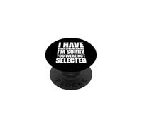 I Have Selective Hearing You Weren'T Selected Today PopSockets PopGrip Adhesivo
