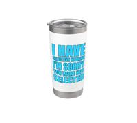 I Have Selective Hearing You Weren't Selected Today Vaso térmico de acero inoxidable de doble pared