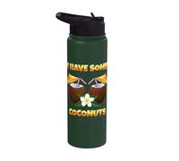 I Have Some Coconuts I Vacaciones Cocos Exóticos Stainless Steel Insulated Water Bottle