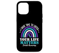 I Have Time To Listen Your Life Matters Suicide Prevention Carcasa para iPhone 12/12 Pro