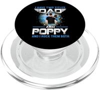 I Have Two Titles Dad and Poppy Funny Fathers Day PopSockets PopGrip para MagSafe