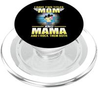 I Have Two Titles Mom and Mama Funny Mothers Day For Moms PopSockets PopGrip para MagSafe