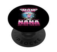 I Have Two Titles Mom and Nana for Mothers Day PopSockets PopGrip Adhesivo
