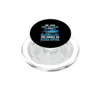 I Heard You Should Go Scuba Diving Funny Dive Diver PopSockets PopGrip para MagSafe