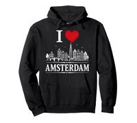 I Heart Amsterdam I Love Amsterdam Souvenir Sudadera con Capucha