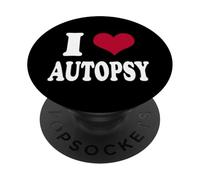 I Heart Autopsy PopSockets PopGrip Adhesivo
