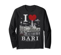 I Heart Bari I Love Bari Souvenir Manga Larga