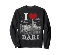 I Heart Bari I Love Bari Souvenir Sudadera