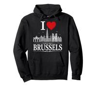I Heart Brussels I Love Brussels Souvenir Sudadera con Capucha