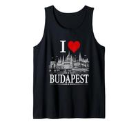 I Heart Budapest I Love Budapest Souvenir Camiseta sin Mangas