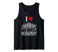 I Heart Budapest I Love Budapest Souvenir Camiseta sin Mangas