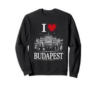 I Heart Budapest I Love Budapest Souvenir Sudadera