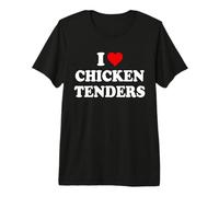 I Heart Chicken Tenders I Love Chicken Tendies Chicken Mom Camiseta Premium