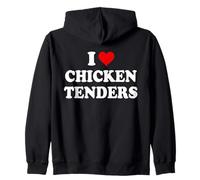 I Heart Chicken Tenders I Love Chicken Tendies Chicken Mom Sudadera con Capucha