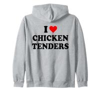 I Heart Chicken Tenders Mens Womens I Love Chicken Tendies Sudadera con Capucha