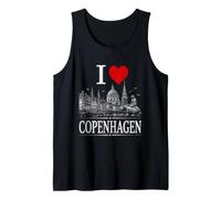 I Heart Copenhagen I Love Copenhagen Souvenir Camiseta sin Mangas