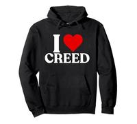 I Heart Creed Nombre Personalizado I Love Creed Vintage Sudadera con Capucha