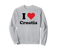 I Heart Croatia Love Country Souvenir Themed Stuff Sudadera