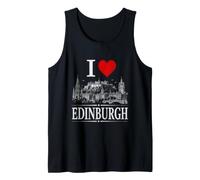 I Heart Edinburgh I Love Edinburgh Souvenir Camiseta sin Mangas