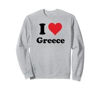 I Heart Greece Love Country Souvenir Themed Stuff Sudadera