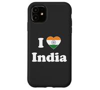 I Heart India Indian I Love India Carcasa para iPhone 11