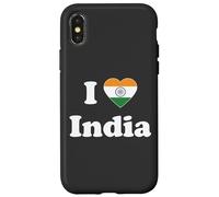 I Heart India Indian I Love India Carcasa para iPhone X/XS