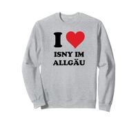 I Heart Isny im Allgäu Germany Love German Souvenir Item Sudadera