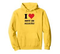 I Heart Isny im Allgäu Germany Love German Souvenir Item Sudadera con Capucha