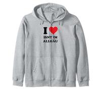 I Heart Isny im Allgäu Germany Love German Souvenir Item Sudadera con Capucha