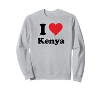I Heart Kenya Love Country Souvenir Themed Stuff Sudadera
