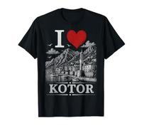I Heart Kotor I Love Kotor Souvenir Camiseta