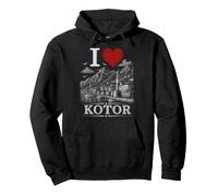 I Heart Kotor I Love Kotor Souvenir Sudadera con Capucha