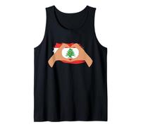 I Heart Líbano, Bandera del Líbano, Bandera patriótica libanesa Camiseta sin Mangas