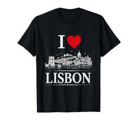 I Heart Lisbon I Love Lisbon Souvenir Camiseta