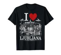 I Heart Ljubljana I Love Ljubljana Souvenir Camiseta