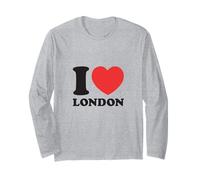 I Heart London Exclusive Modern Graphic PAPL2726 Manga Larga