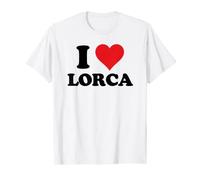 I Heart Lorca First Name I Love Personalized Stuff Camiseta