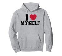 I Heart Love Myself Love Myself Heart Myself Hombres Mujeres Niños Sudadera con Capucha
