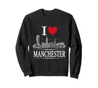 I Heart Manchester I Love Manchester Souvenir Sudadera